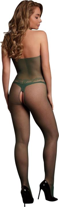 Produktbild Le Désir Fishnet and Lace Bodystocking - Queen Size (XL, XXL, 3XL, 4XL)