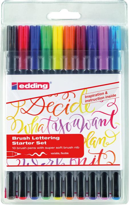 Actual product image Edding Brushpen 1340 (Black, 1 x)