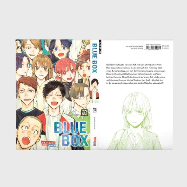 Actual product image Blue Box 10 (German, Kouji Miura, Antje Bockel, 2024)