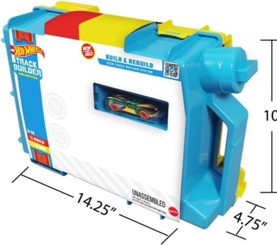 Actual product image Hot Wheels Track Builder Unlimited Canister Stunt Box