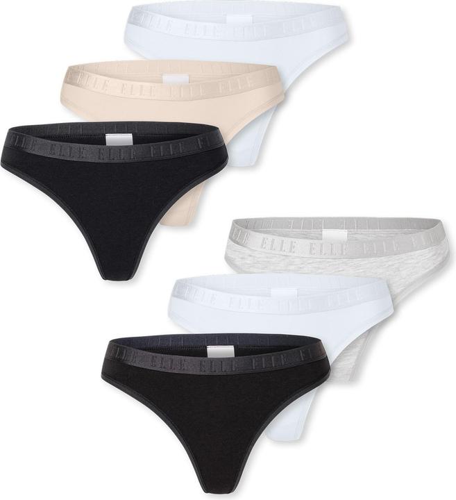 Actual product image Elle Tanga Thong - SUPER SOFT (S, pack of 6)