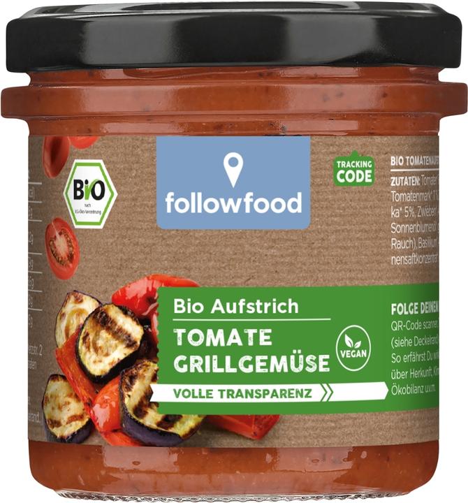 Image du produit Rettergut Pâte à tartiner Tomate & Légumes à griller (pot) (135 g)