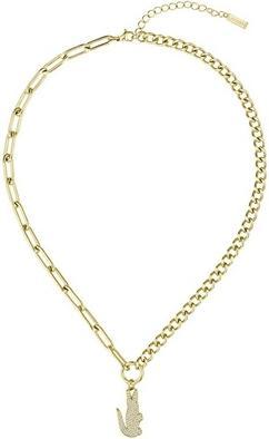 Immagine prodotto Lacoste - Distinctive gold-plated necklace with zircons Crocodile 2040145