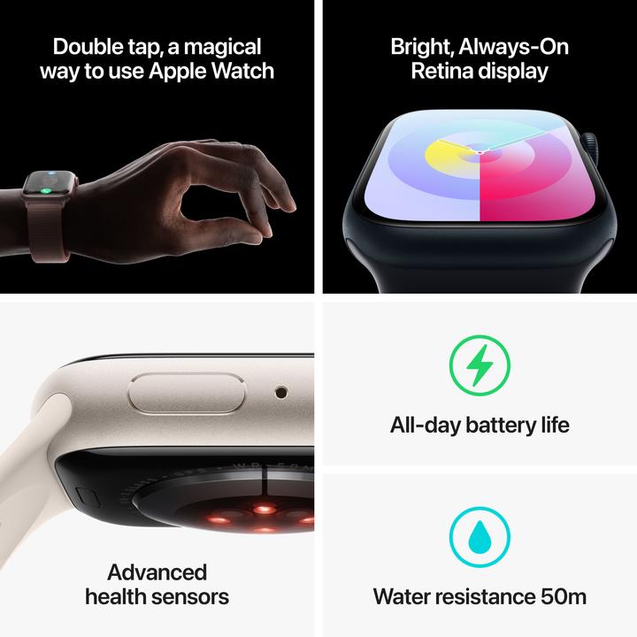 Immagine prodotto Apple Watch Series 9 (41 mm, 4G)