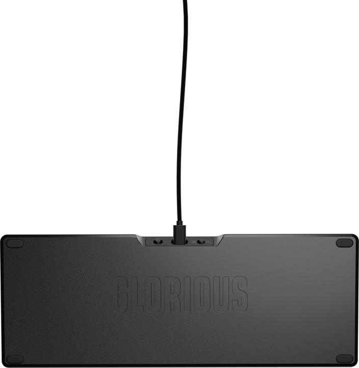 Actual product image Glorious GMMK 3 Pro 65 % Custom Gaming Keyboard - Pre-Built, ANSI (US), Fox Switches, black (US, Cable)