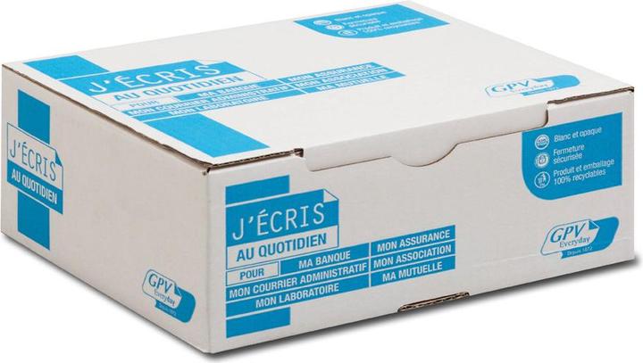 Produktbild GPV Briefumschl„ge, C6, 114 x 162 mm, weiá, ohne Fenster (114 x 162 mm, 1 x)