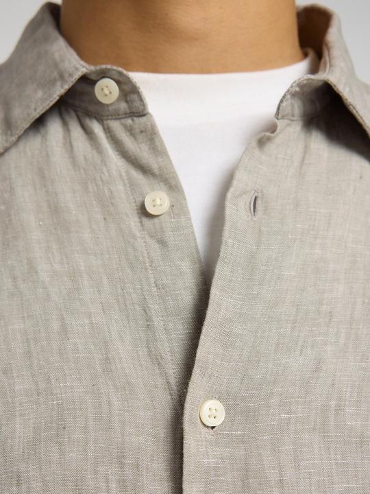 Actual product image Slhregkylian-Linen Shirt Ls Classic Noos (S)