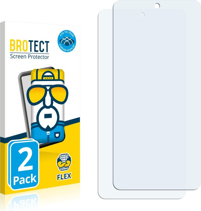 Produktbild BROTECT Full-Cover Displayschutz (2 Stück, Vivo X60 Pro)