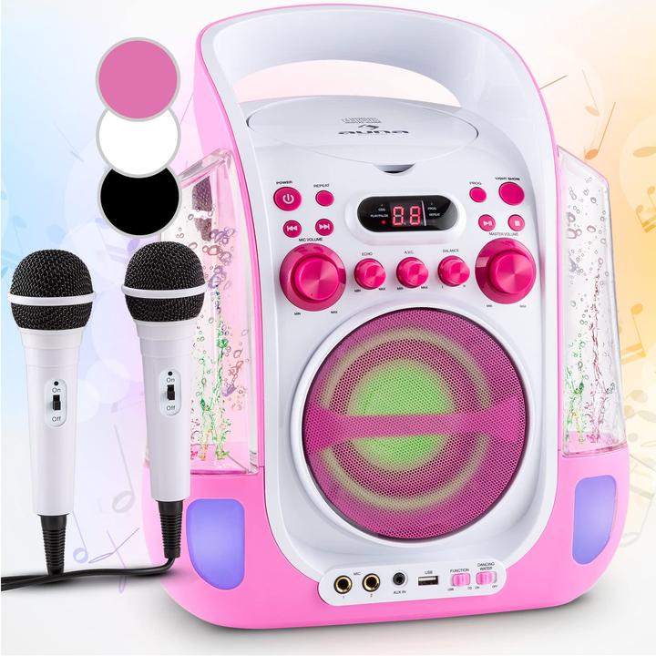 Immagine prodotto Auna Sistema karaoke, rosa
