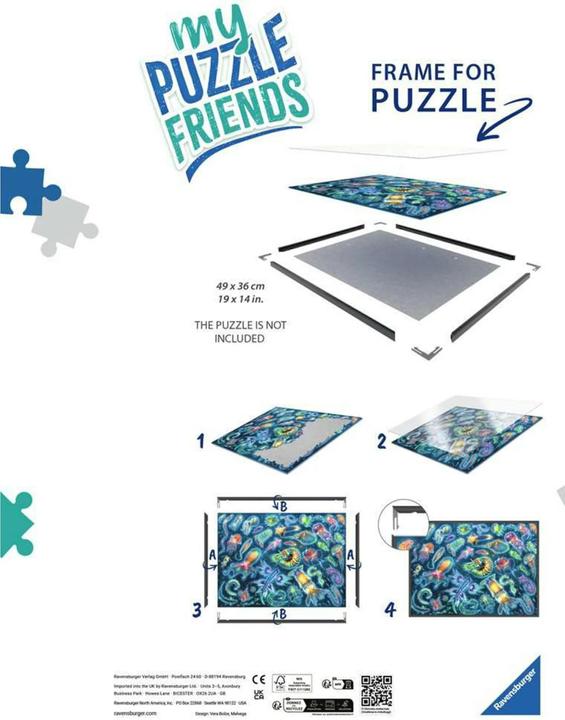 Actual product image Ravensburger Puzzle Cadre 500 pcs. (500 pieces)