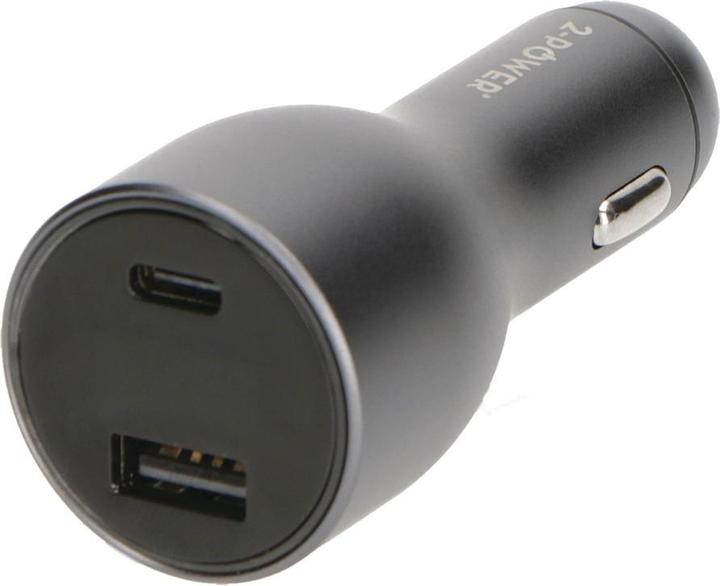 Actual product image 2-Power Car PSU 100W PD USB-C 18W USB-A + Cable