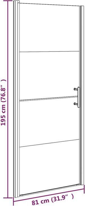Actual product image VidaXL Darija (195 cm, 81 cm, 195 cm)