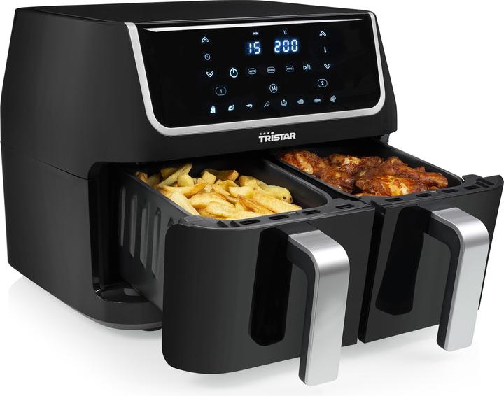 Produktbild Tristar FR-6970 Heissluft-Fritteuse 1800W Timerfunktion, Antihaftbeschichtung, mit Display Schwarz