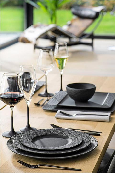 Actual product image Villeroy & Boch Square serving platter/gourmet plate Manufacture Rock