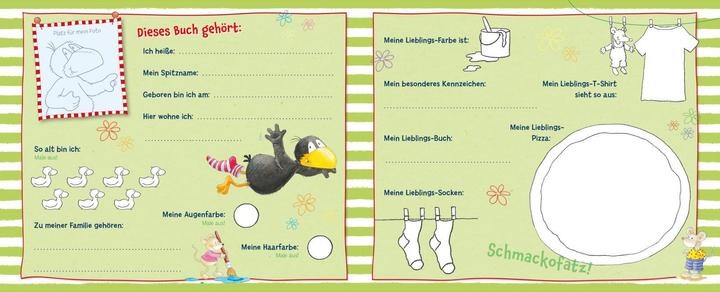 Produktbild Der kleine Rabe Socke: Alle meine Kindergarten-Freunde (Deutsch, Annet Rudolph, 2023)