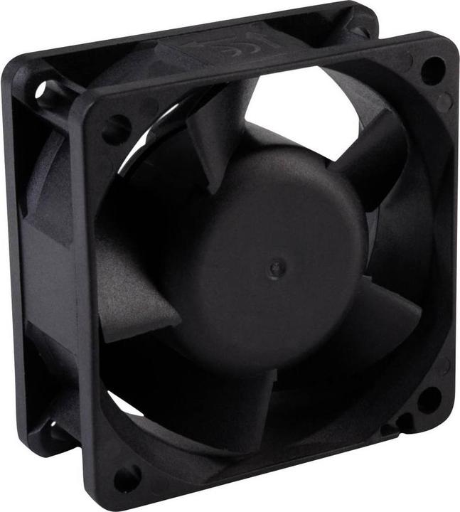 Actual product image Papst Sleeve bearing axial fan,56cu.m/h 12Vdc (60 mm, 1 x)