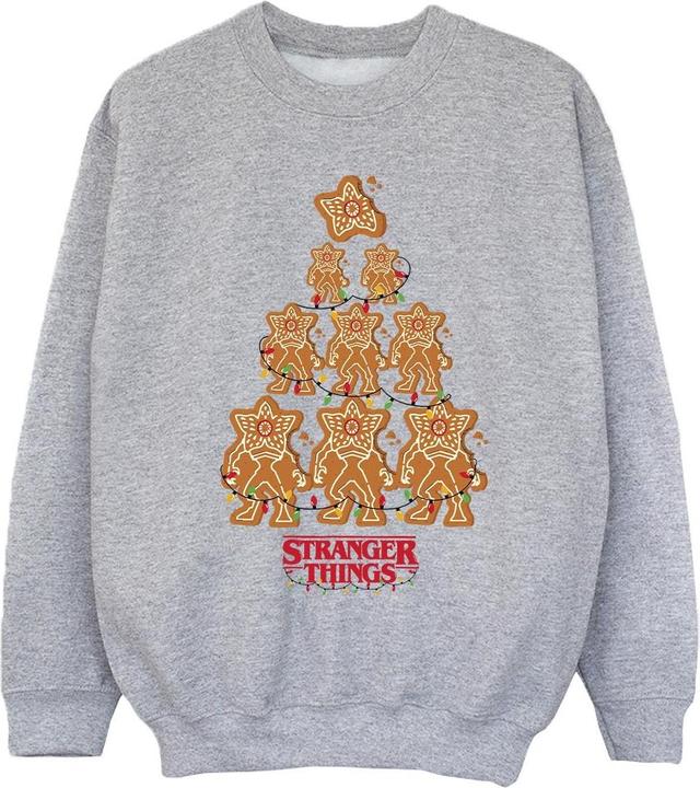 Produktbild Netflix Stranger Things Gingerbread Sweatshirt Mädchen (152, 158)
