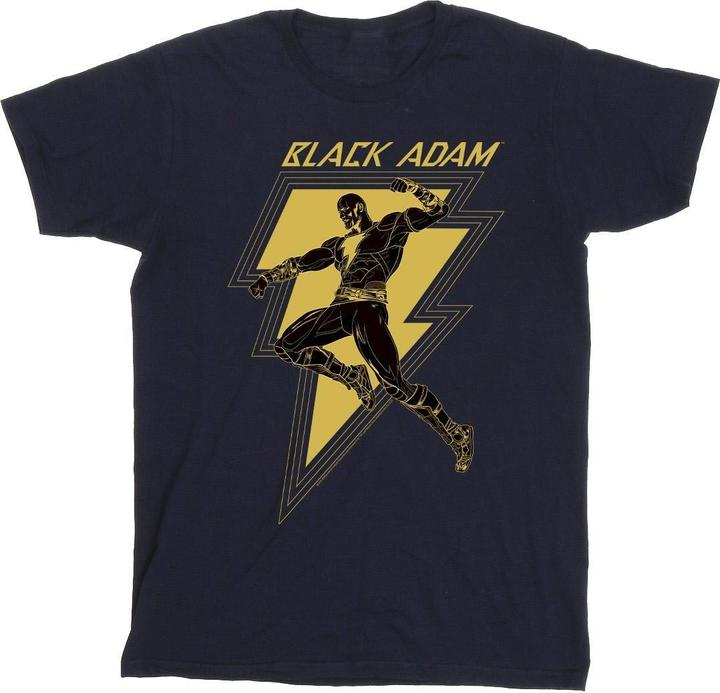 Immagine prodotto Black Adam Golden Bolt Chest Maglietta Ragazzi (116)