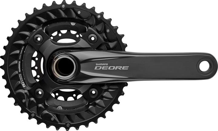 Produktbild Shimano Deore MTB FC-M6000 Kurbelgarnitur 3x10s 40-30-22T (175 mm)
