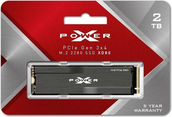 Productafbeelding Silicon Power XD80 (2000 GB, M.2 2280)