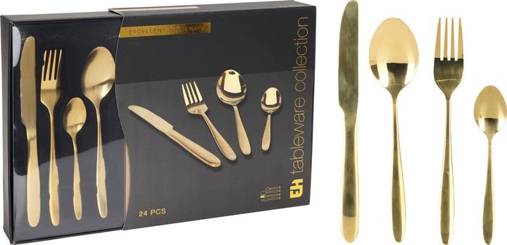 Produktbild WMF Edelstahl Besteckset 24 tlg. (24 Stück, Besteck Set)