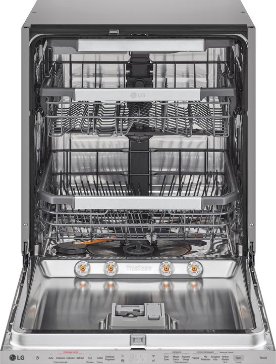 Produktbild LG QuadWash DB475TXS Geschirrspüler mit Vollentleerung Klasse A 14 Plätze Dampf Wi-Fi
