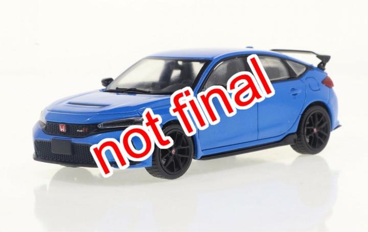 Produktbild Solido 1:43 Honda Civic Type R 2022 blau
