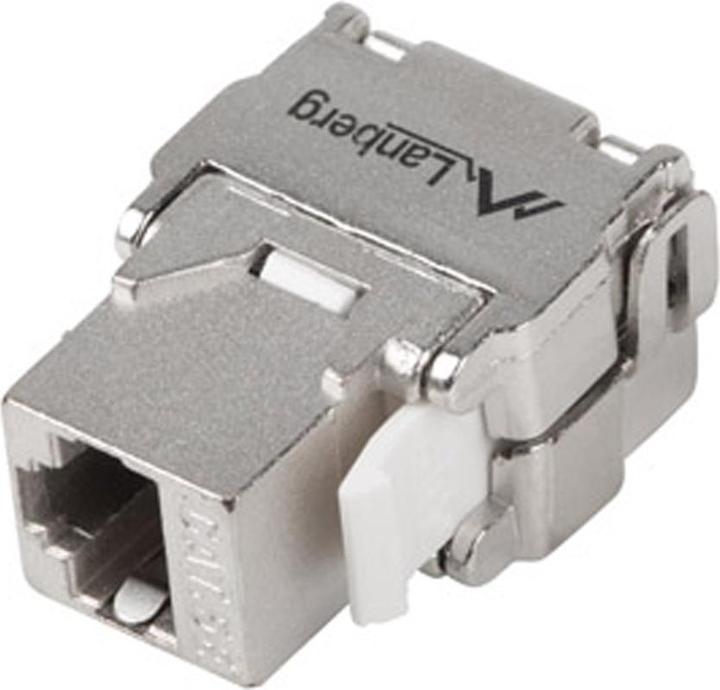 Image du produit Lanberg Keystone Toolless Module RJ45->LSA 180° FTP Cat.5e (Module Keystone)