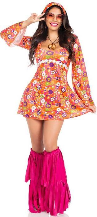 Immagine prodotto Leg Avenue Anni '70 - Flower Power (M)