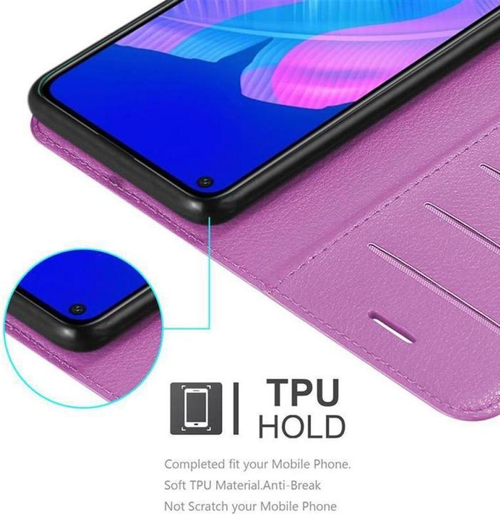 Actual product image Cadorabo Book with stand function cover (Huawei P40 Lite E)