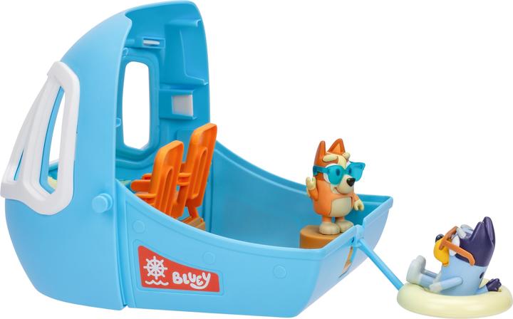 Immagine prodotto Moose Bluey trasforma il playset Holiday 3in1 aereo-barca-albergo