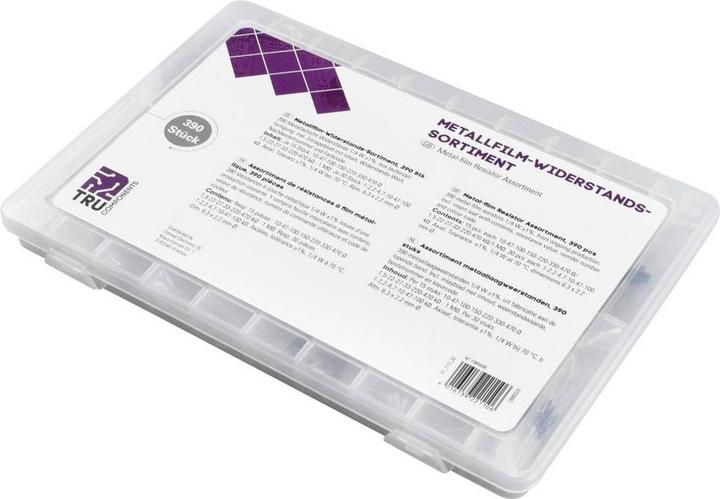 Produktbild Tru Components Praktiker-Sortiment, Metallschicht-Widerstände