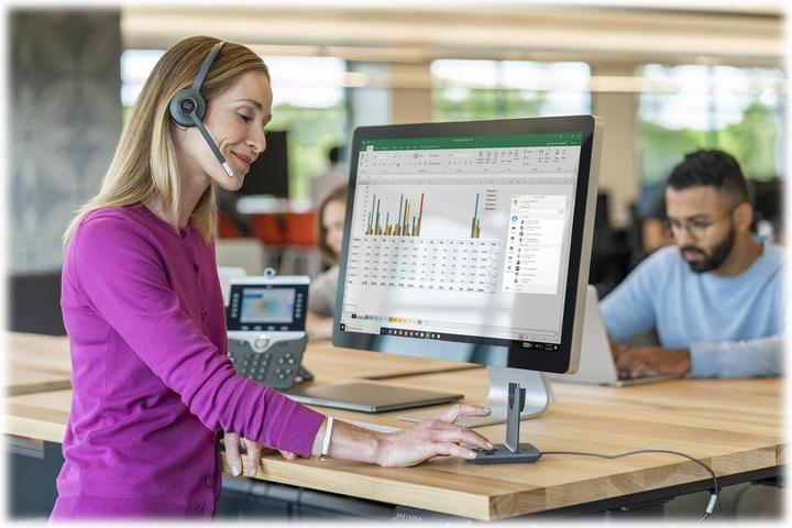 Produktbild Cisco 561 Wireless Single MultiBase (Kabellos, USB-A)