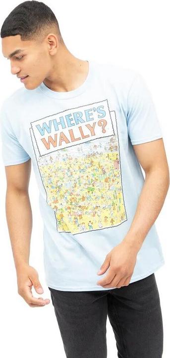 Actual product image Wheres Wally? Tshirt (M)