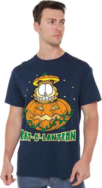 Immagine prodotto Garfield Cat O Lantern Maglietta Uomo (XL)