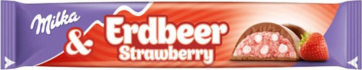 Actual product image Milka Chocolate bar strawberry 36.5 g (36.50 g)