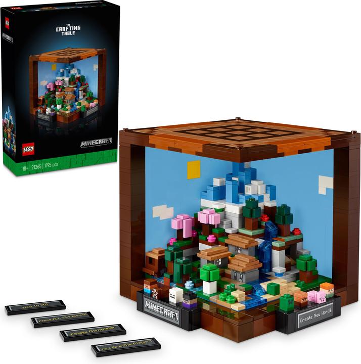 Produktbild LEGO Die Werkbank (21265, LEGO Minecraft)