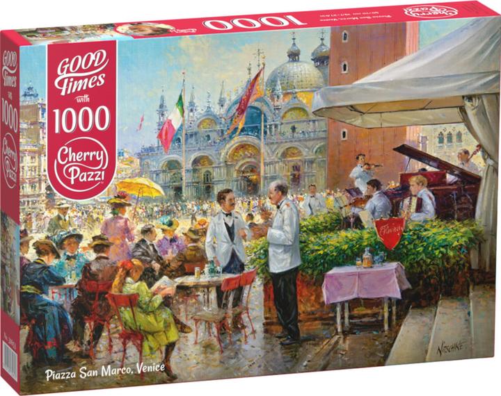 Produktbild Cherry Pazzi Puzzle Piazza San Marco, Venedig 1000 Teile (1000 Teile)