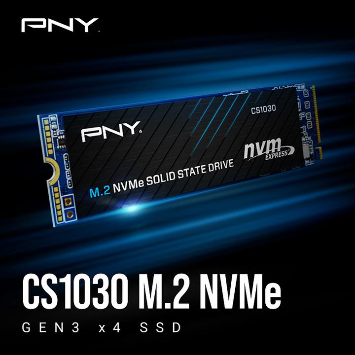 Image du produit PNY CS1030 M.2 NVMe PCIe Gen3 x4 2TB (2000 Go, M.2 2280)