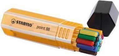 Actual product image STABILO Point 88 (Multicoloured, 20 x)