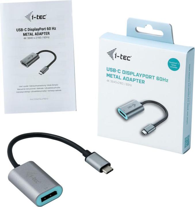 Produktbild i-tec USB-C zu (DP, 3 cm)