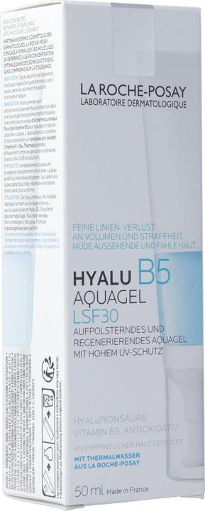 Actual product image La Roche Posay Hyalu B5 Aquagel UV German/Italian/French Gel (50 ml, Day cream, SPF 30)
