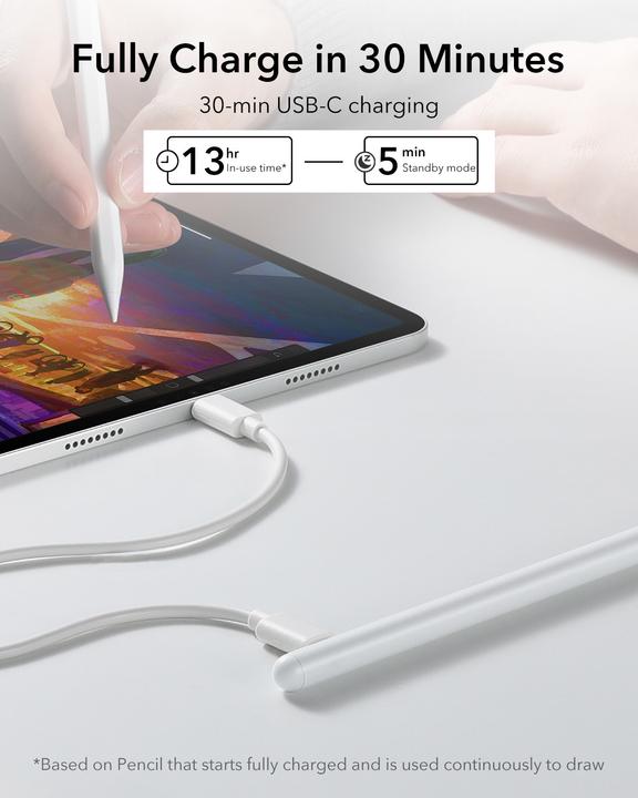 Actual product image ESR Digital Pencil Magnetic iPad