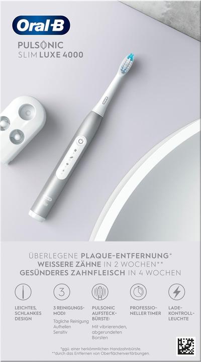 Actual product image Oral-B Sonic toothbrush Pulsonic Slim Luxe 4000 (Sonic toothbrush)