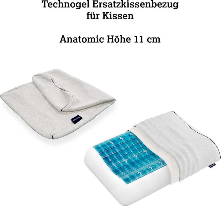 Produktbild Technogel Ersatzhülle Kissen Anatomic (Duvetbezug, 66 x 42 x 11 cm)
