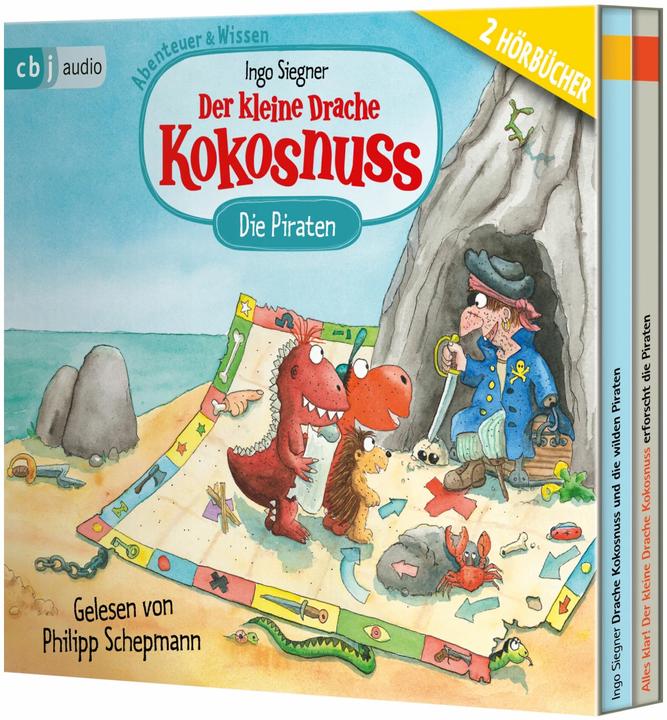Actual product image The Little Dragon Coconut - Adventure & Knowledge Piratesque (Ingo Siegner, Philipp Schepmann, German)