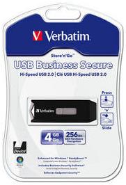 Image du produit Verbatim Clé USB Business Secure (4 Go)