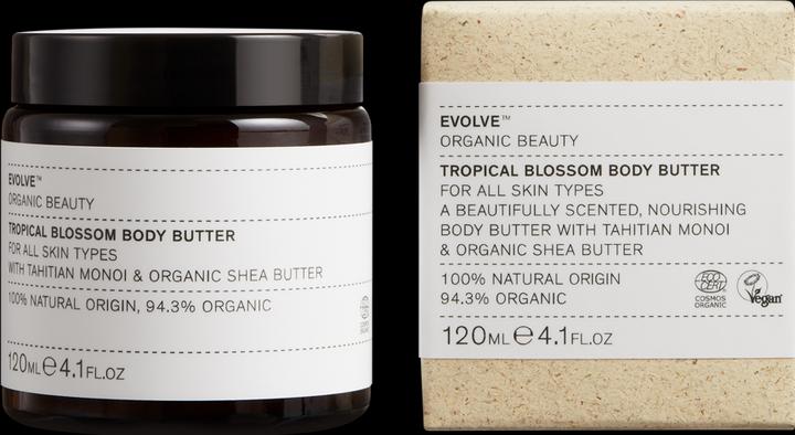Image du produit Evolve Organic Beauty Hydratant Tropical Blossom Body Butter 120 ml (Beurre corporel, 120 ml)