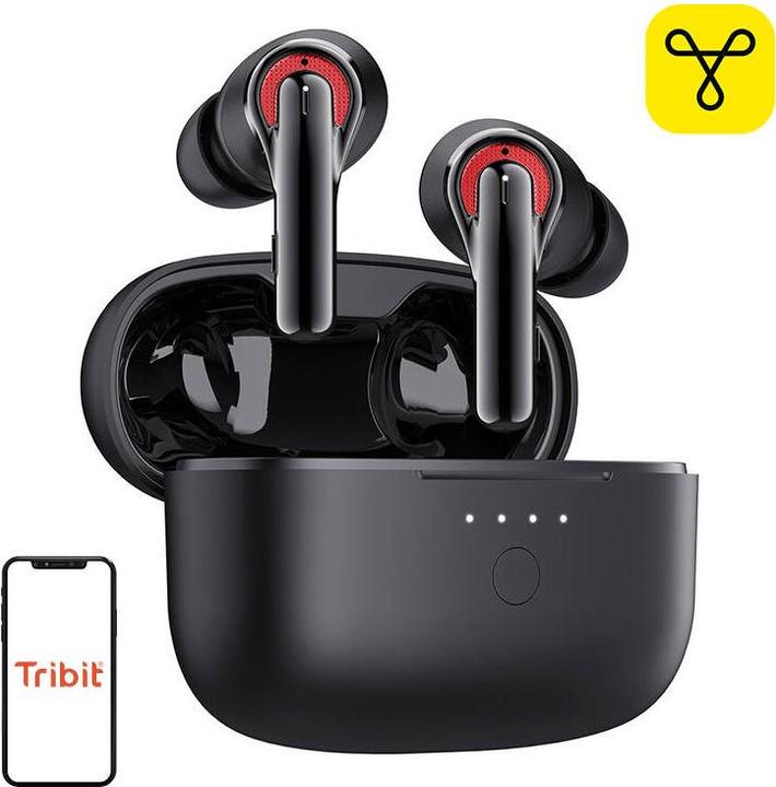 Produktbild Tribit Flybuds C1 BTH93 (Black) (50 h, Kabelgebunden)