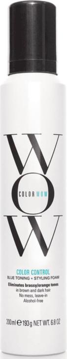 Color Wow Color Control Purple Toning + Styling Foam (ond hair ) - Styling tinting foam - 200ml (200 ml, Schaumfestiger)